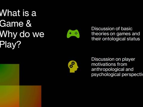 Rethinking Games #1
– What is a Game & Why do we Play?