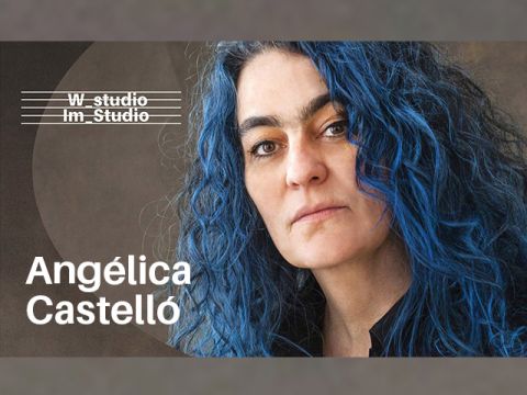 Angélica Castelló w studio