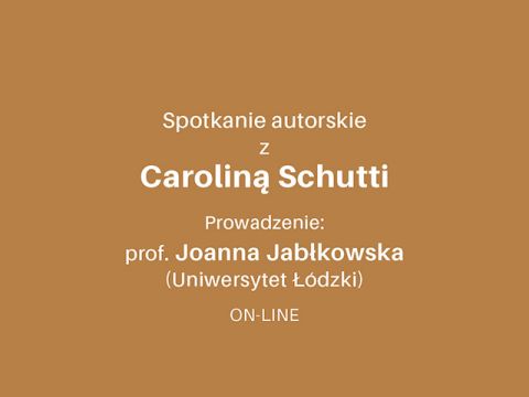 Carolina Schutti – spotkanie autorskie, PL